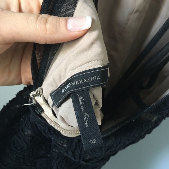 C.3 BCBG MaxAzria black dress. - Picture 4 of 8